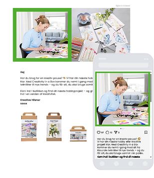 Examples for Social media posts