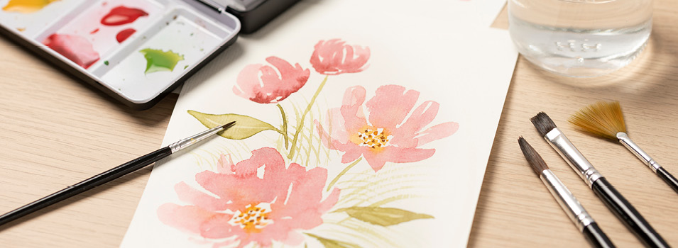 Techniques avec de peinture aquarelle Techniques avec de peinture aquarelle