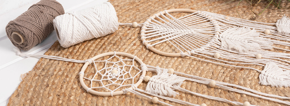 Techniques avec le macramé