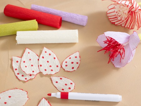 Image inspirante pour les techniques du papier cr&eacute;pon