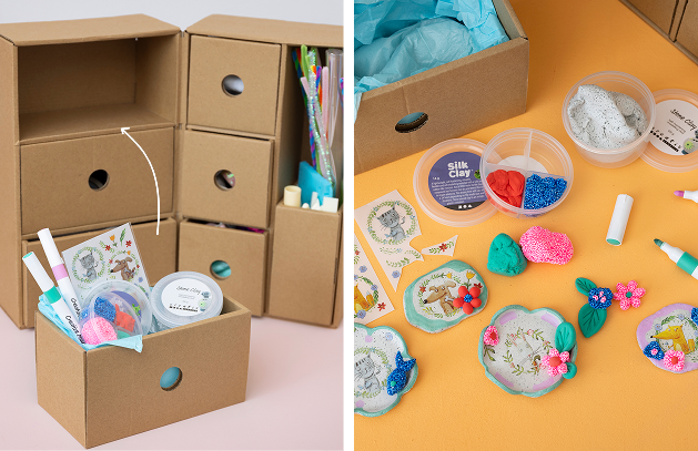 Craft station drawer - displayed content