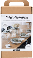 Kit DIY de d&eacute;corations de table naturelles