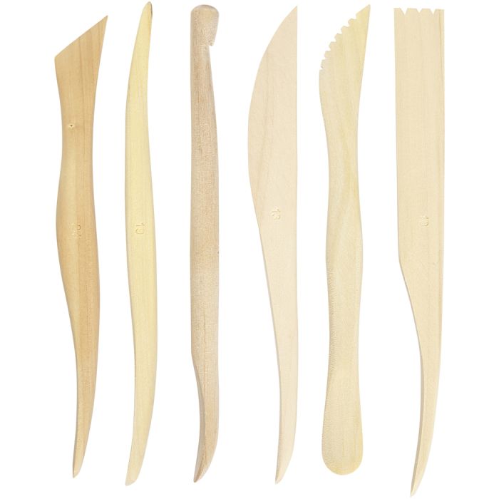 Bâtonnets de Modelage, L : 15 cm, 6 pièces/ 1 Pq.