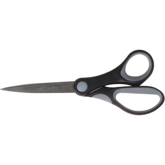Ciseaux Tout-usage, L : 18 cm, droitier, 1 pièce