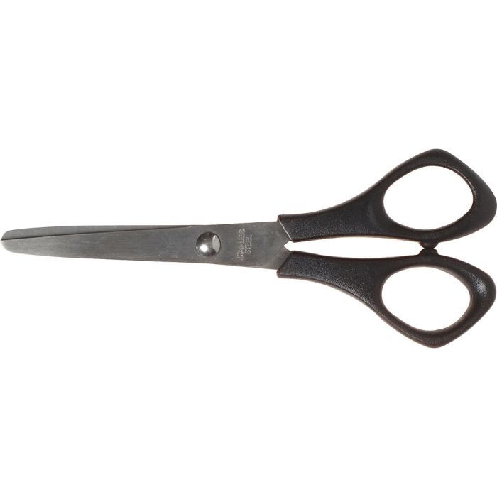 Ciseaux Scolaires, L : 14 cm, rund, droitier, 1 pièce