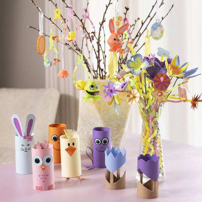 Décorations printanières pour toute la famille