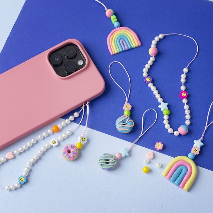 Charms mobiles en pâte polymère fine