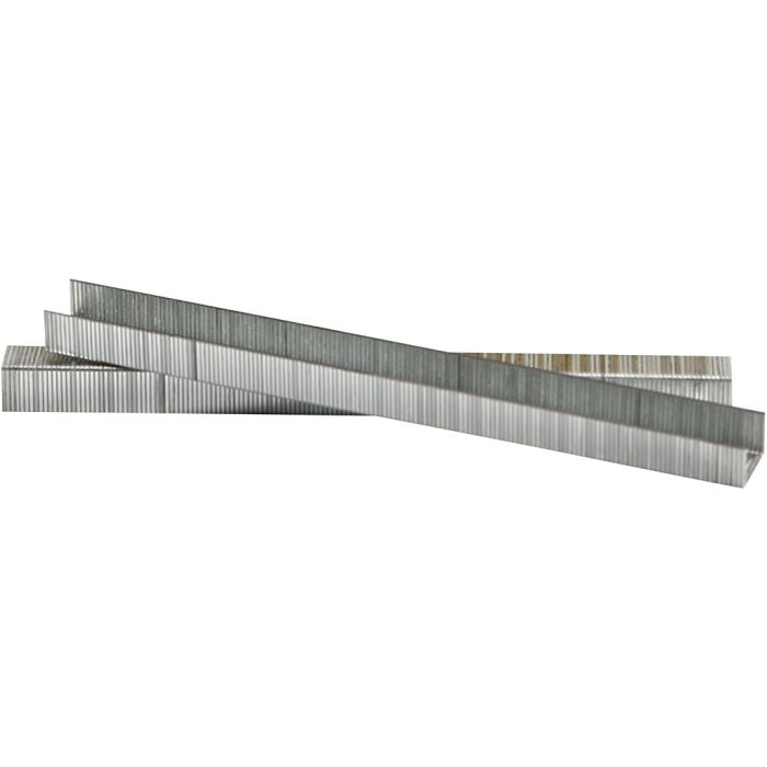 Agrafes, H : 8 mm, L : 10,5 mm, ép. 0,7 mm, gris, 1000 pièces/ 1 Pq.
