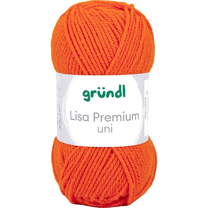 aiguille 3-3,5, orange, 50 gr/ 1 boule