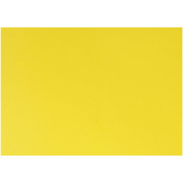 Papier glacé, feuille 32x48 cm, 80 gr, jaune, 25 flles/ 1 Pq.