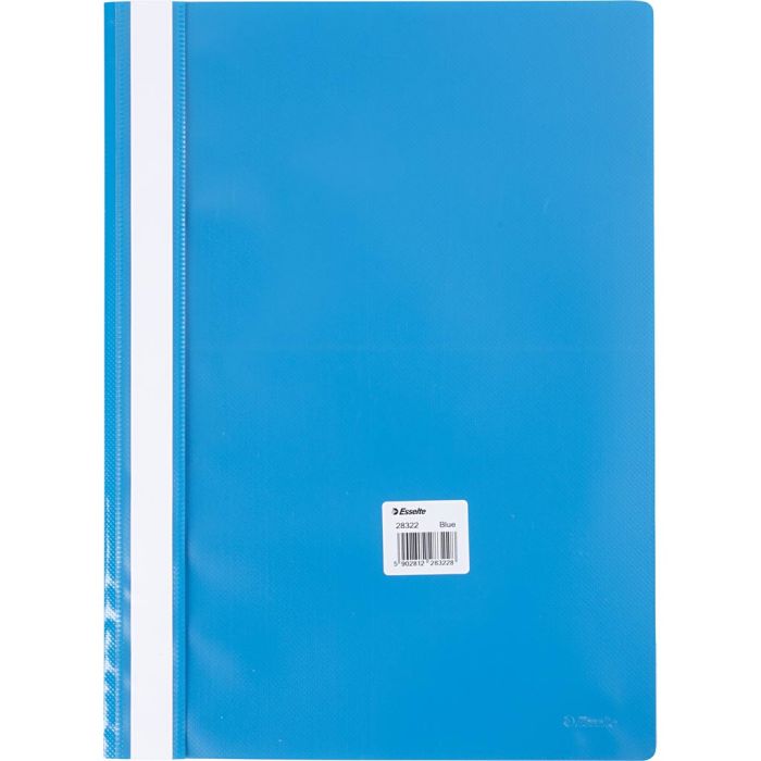 Livrets de présentation en plastique, bleu, 1 pièce