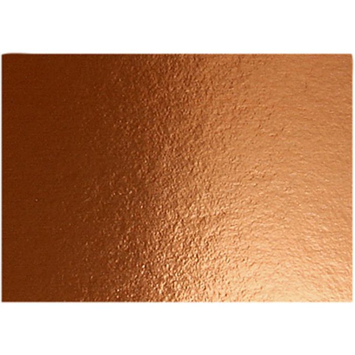 Papier métallisé, A4, feuille 210x297 mm, 280 gr, copper, 10 flles/ 1 Pq.