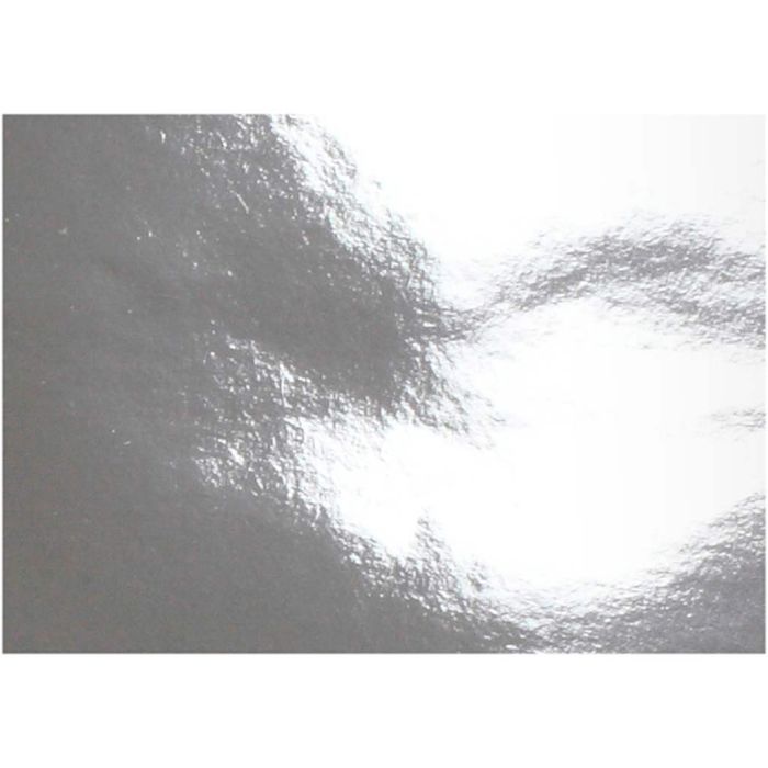 Papier Métallisé, A4, feuille 210x297 mm, 120 gr, argent, 10 flles/ 1 Pq.