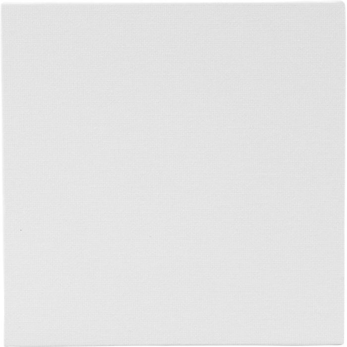 Panneau en toile, dim. 15x15 cm, ép. 3 mm, 280 gr, 1 pièce