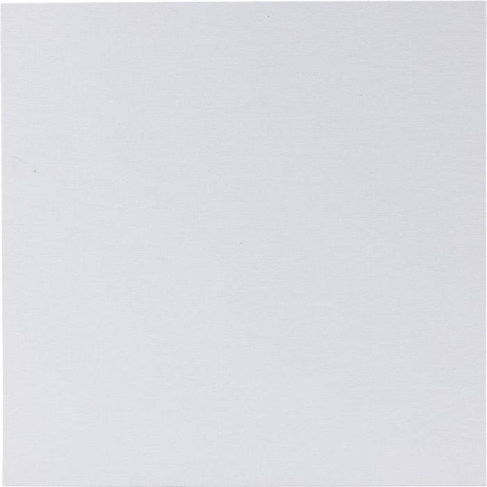 Panneau en toile, dim. 30x30 cm, ép. 3 mm, 280 gr, blanc, 1 pièce