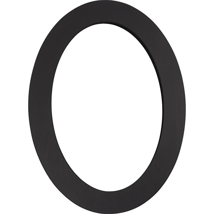 Passe-partout, A3, ép. 0.4 mm, ovale, 270 gr, noir, 25 pièces/ 1 Pq.