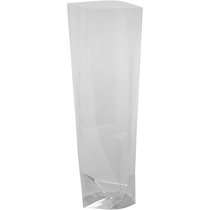 Sac en cellophane, H : 16 cm, dim. 6,5x4,5 cm, 20 pièces/ 1 Pq.
