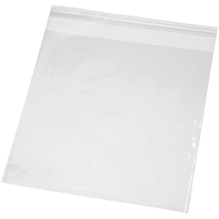 Sachet Cellophane, H : 16 cm, L : 16 cm, ép. 25 my, 20 pièces/ 1 Pq.