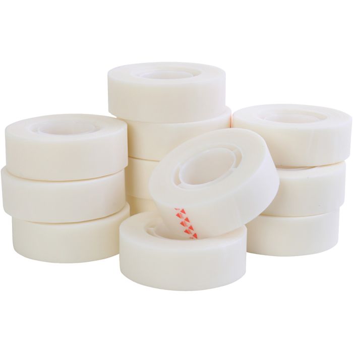Ruban Adhésif Invisible, L : 33 m, L : 19 mm, 24x33 m/ 1 Pq.