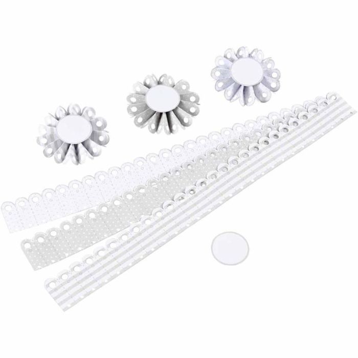 Rosettes, d 8 cm, 6 pièces/ 1 Pq.