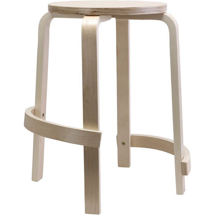 Tabourets, 6 pièces/ 1 Pq.