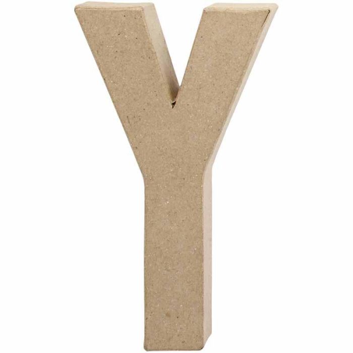 Lettre, Y, H : 20 cm, L : 11,5 cm, ép. 2,5 cm, 1 pièce