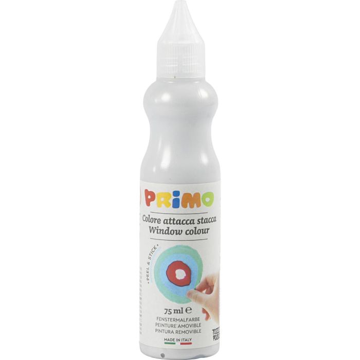 Peinture pour vitres, argent, 75 ml/ 1 flacon