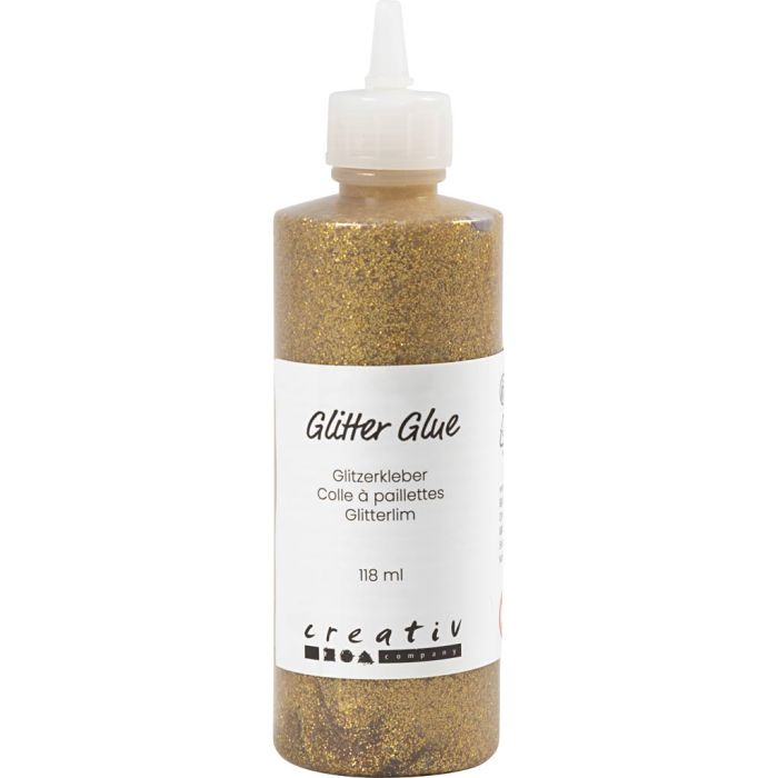 Colle à paillettes, or, 118 ml/ 1 flacon