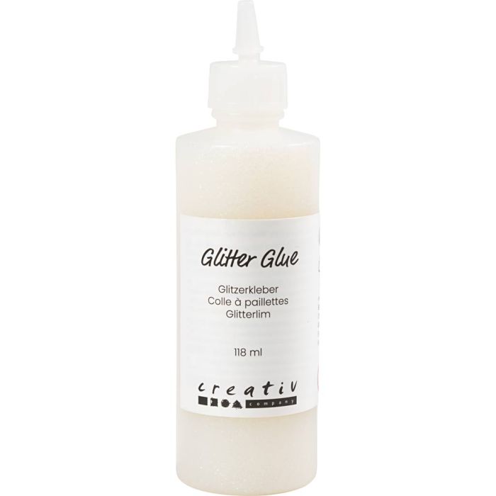 Colle à paillettes, blanc holographique, 118 ml/ 1 flacon