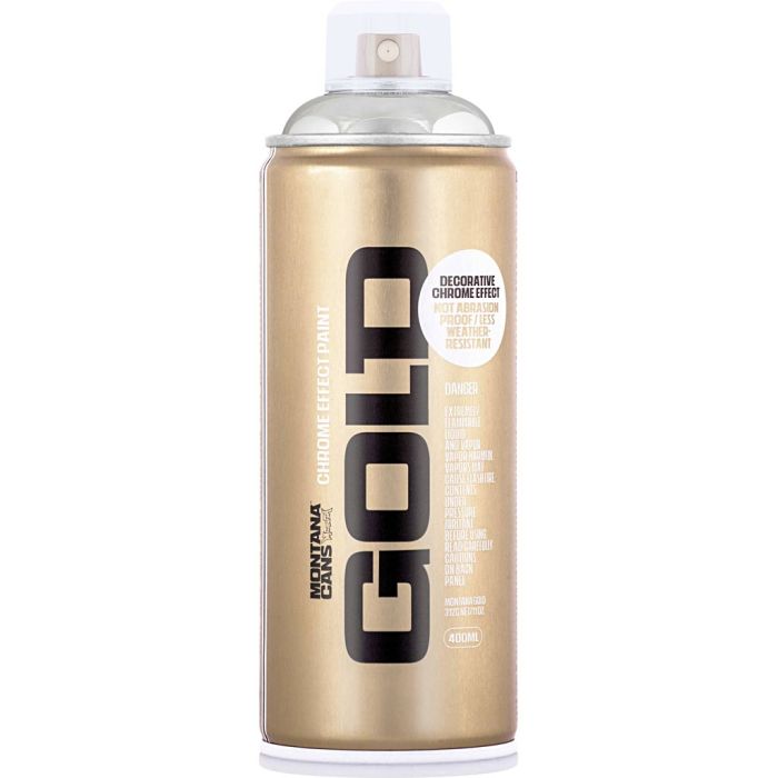 Peinture en Bombe, argent, 400 ml/ 1 boîte