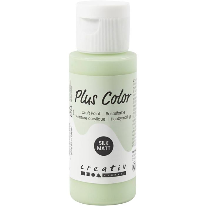 Peinture Acrylique Plus Color, vert printemps, 60 ml/ 1 flacon