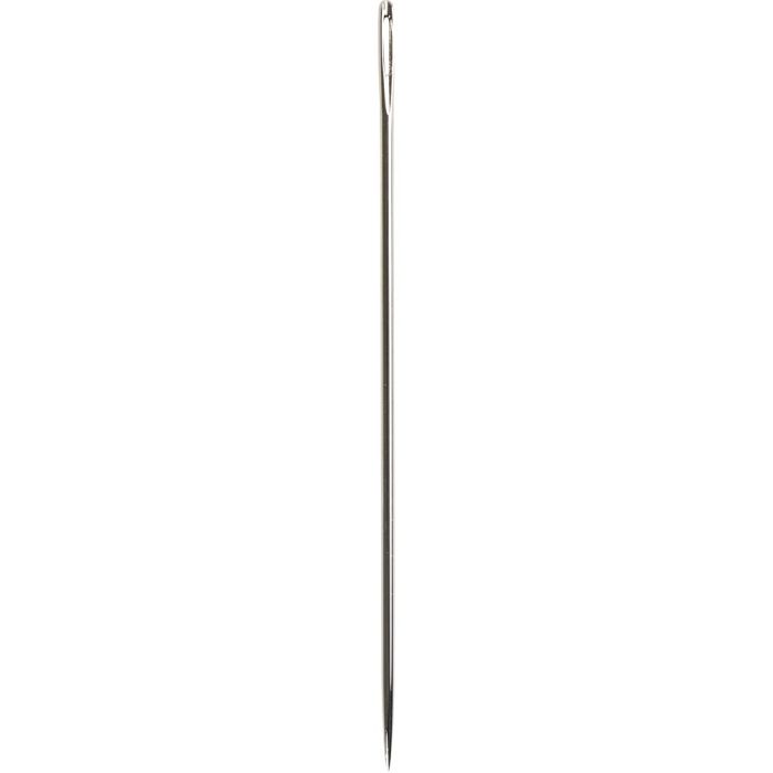 Aiguilles à broder, L : 65 mm, avec pointe, 25 pièces/ 1 Pq.
