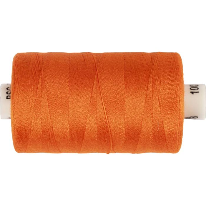 Fil à Coudre, orange foncé, 1000 m/ 1 rouleau