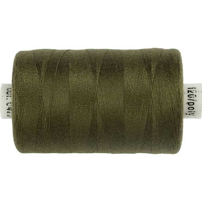 Fil à Coudre, vert olive, 1000 m/ 1 rouleau