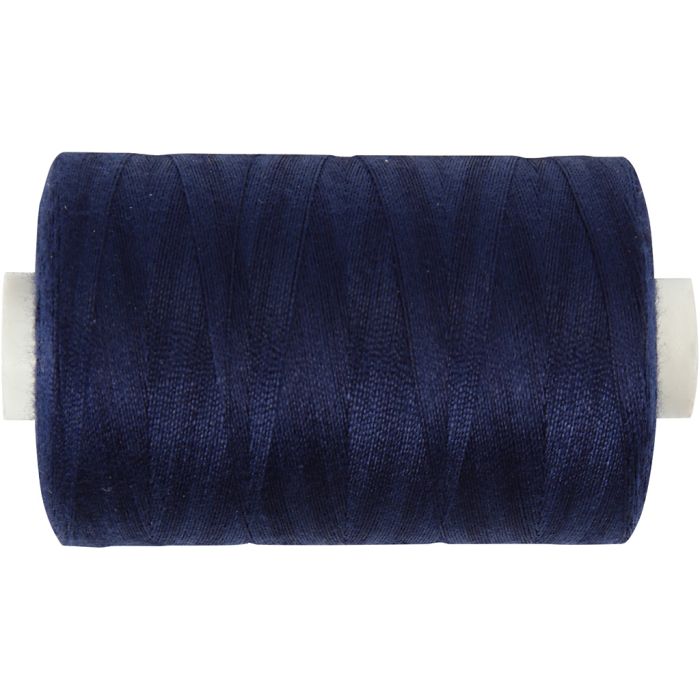 Fil à Coudre, bleu marine, 1000 m/ 1 rouleau