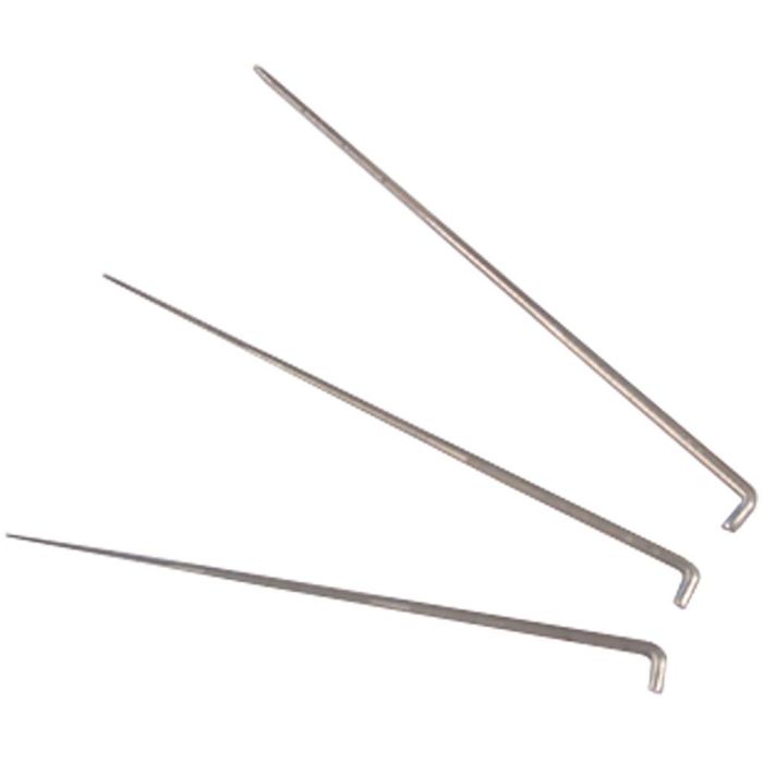 Aiguille à feutrer, L : 7,5 cm, grosse, 10 pièces/ 1 Pq.