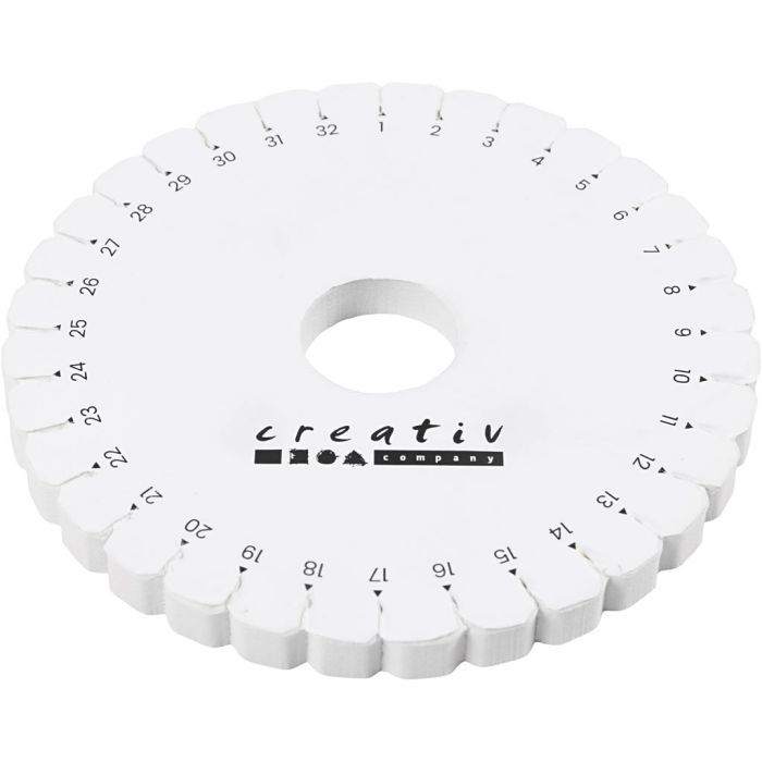 Disque de Tressage Kumihimo, d 12 cm, 1 pièce