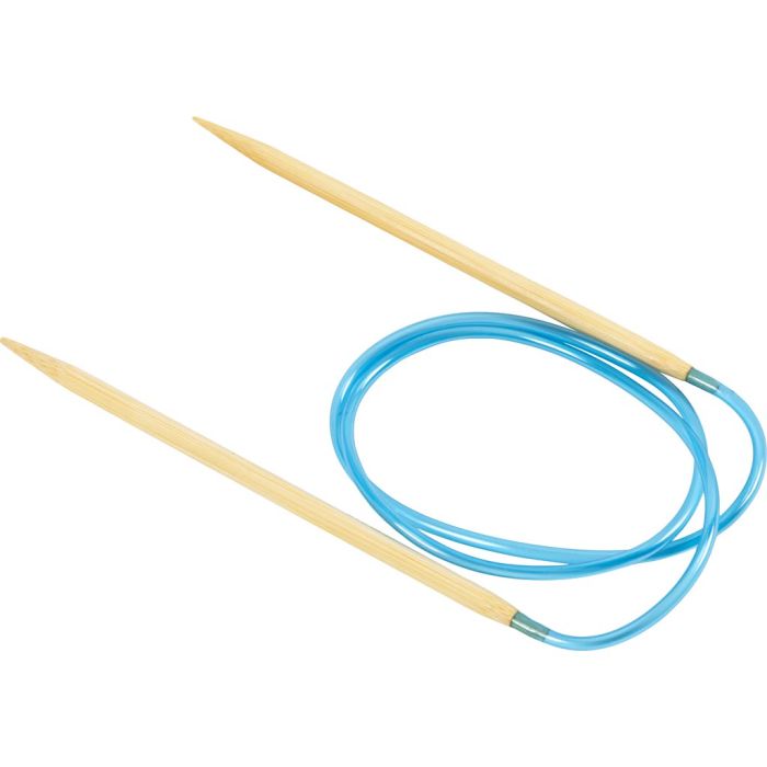 Aiguilles à tricoter circulaires, L : 60 cm, dim. 3.5 mm, 1 pièce