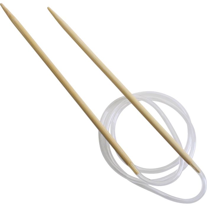 Aiguilles à tricoter circulaires, L : 80 cm, dim. 4.5 mm, 1 pièce