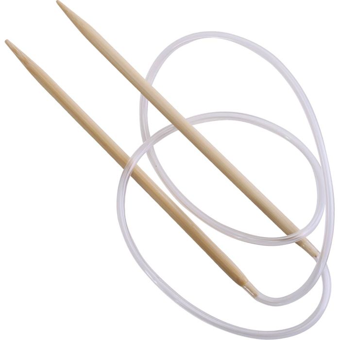 Aiguilles à tricoter circulaires, L : 80 cm, dim. 5.5 mm, 1 pièce