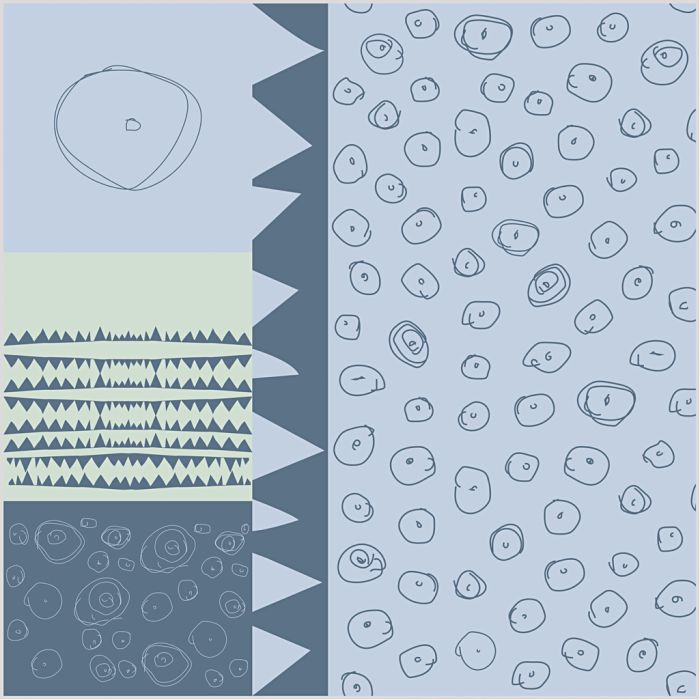 Tissu, L : 145 cm, 140 gr, bleu, 1 par m