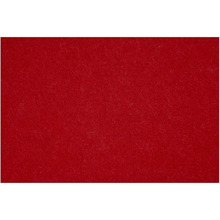 Feutrine synthétique, A2, feuille 420x594 mm, ép. 3 mm, rouge antique, 1 flles