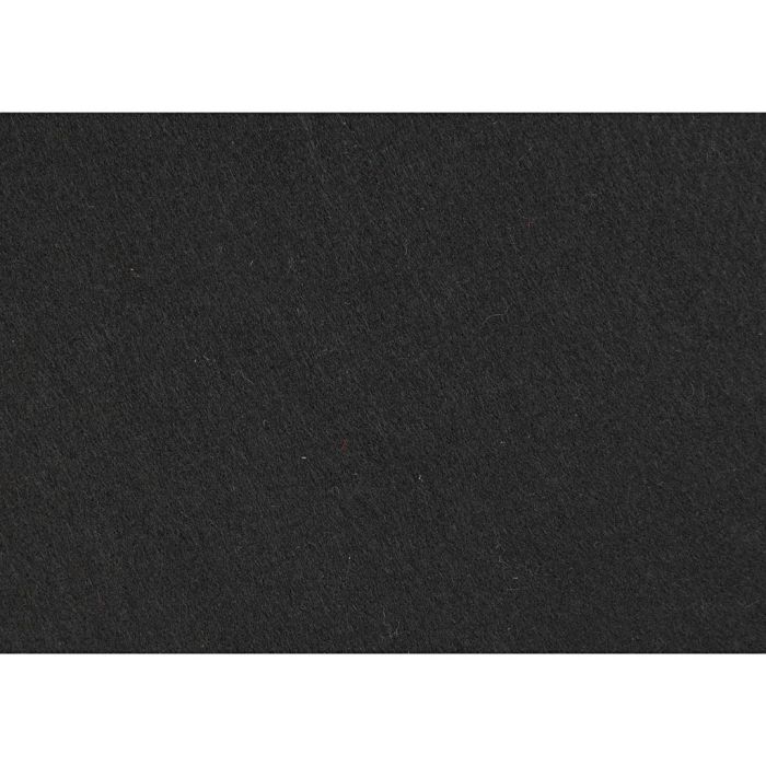 Feutrine synthétique, A2, feuille 420x594 mm, ép. 3 mm, noir, 1 flles