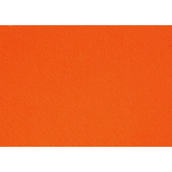 Feutrine synthétique, A4, feuille 210x297 mm, ép. 1,5-2 mm, orange, 10 flles/ 1 Pq.