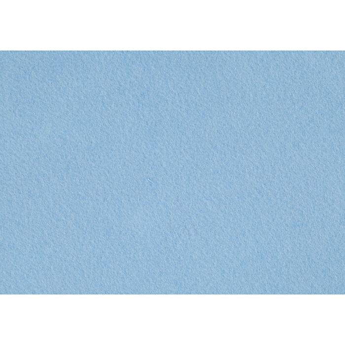 Feutrine synthétique, A4, feuille 210x297 mm, ép. 1,5-2 mm, bleu clair, 10 flles/ 1 Pq.