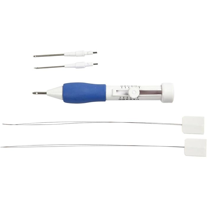 Poinçon à broderie, L : 13 cm, 1 set