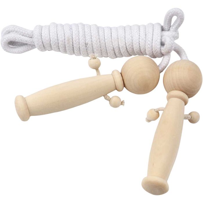 Corde à sauter, L : 225 cm, 1 pièce