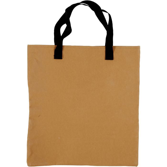 Sac de courses, dim. 35x38 cm, brun clair, 1 pièce