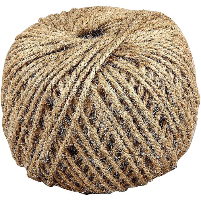 Ficelle de nature, ép. 3 mm, 100 m/ 1 rouleau