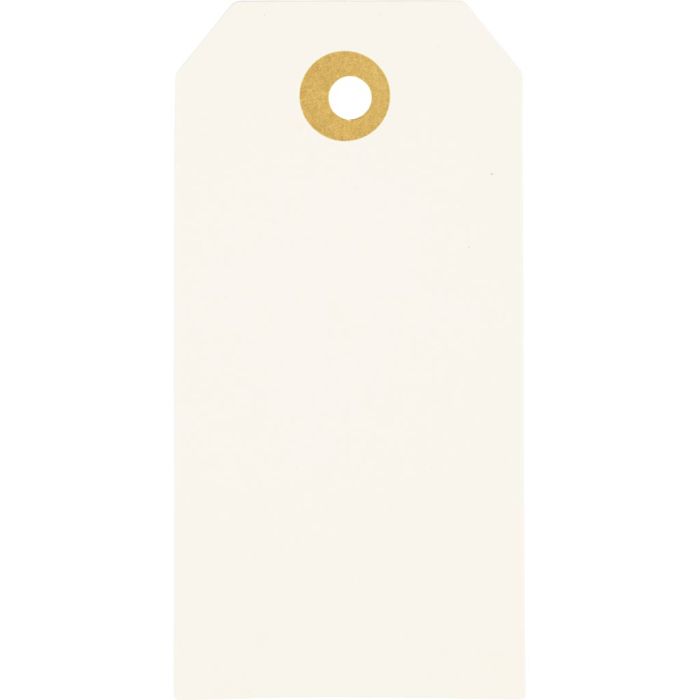 Étiquettes en carton, dim. 5x10 cm, 250 gr, crème, 20 pièces/ 1 Pq.